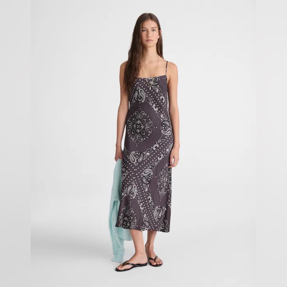 Madewell Cami Midi Slip Dress NWT
